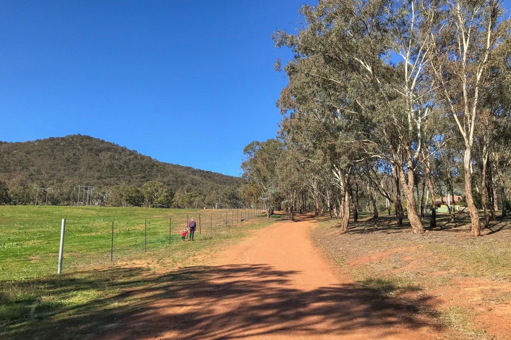 Linking up with the trail